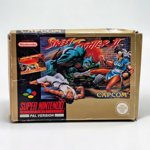 Street fighter snes pal - fighter,