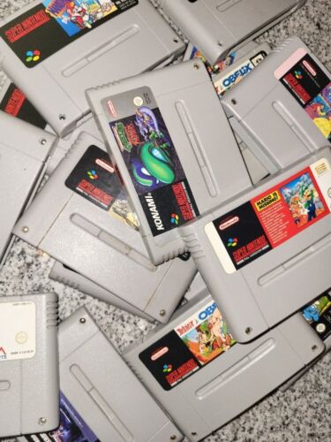 Snes super nintendo - nintendo, spiele