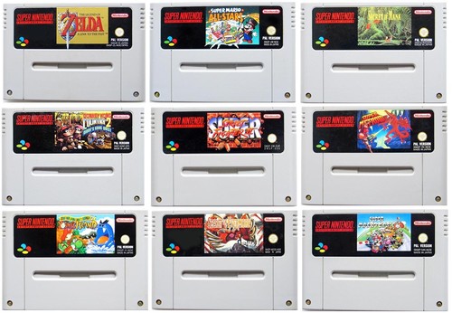 Super nintendo spiel auswahl - super,