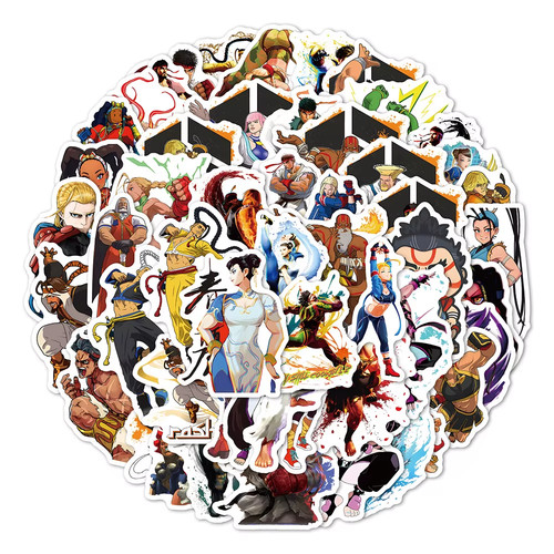 60x streetfighter sticker - 60x,