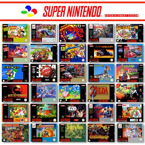 Snes super nintendo - /,