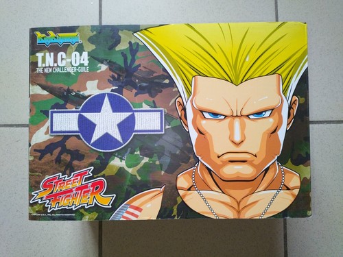 Street fighter figur guile - figur,