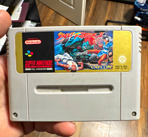 Capcom street fighter - street, ii