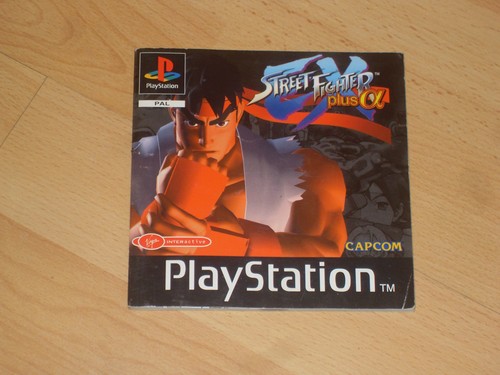 Ps1 street fighter plus - ex,