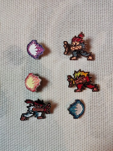 Street fighter ken - ryu, akuma