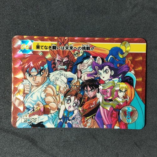 Street fighter zero - street, characters