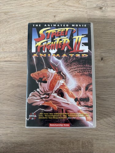 Street fighter animated vhs - street,
